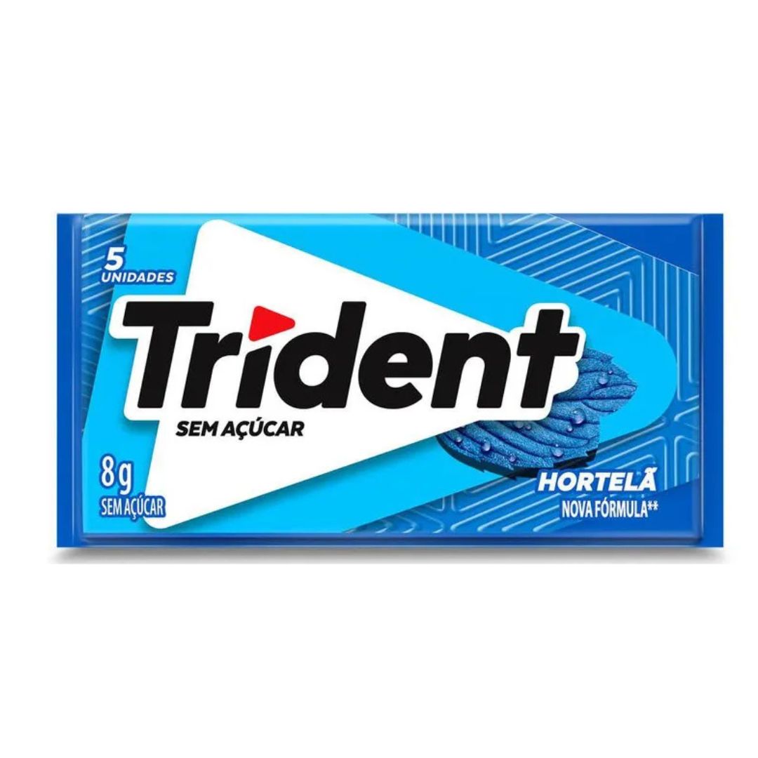 CHICLETE TRIDENT HORTELA