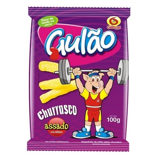 CHIPS GULAO 100 G CHURRASCO