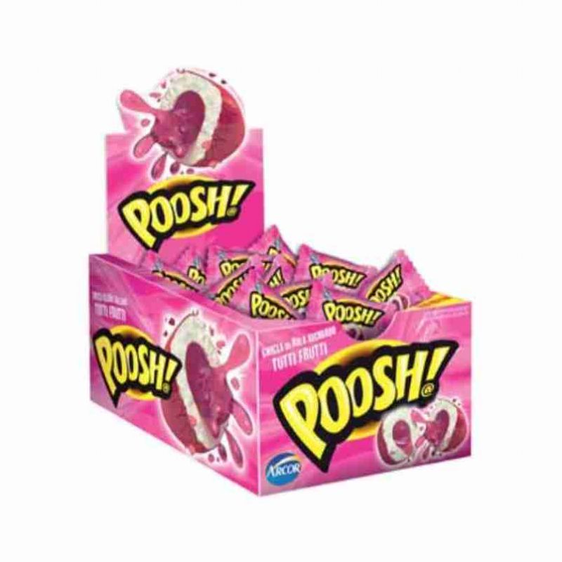 CHICLETE ARCOR POOSH TUTTI FRUTTI