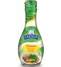MOLHO SALADA CASEIRO 236 ML CASTELO