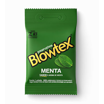 PRESERVATIVO BLOWTEX MENTA 3 UND
