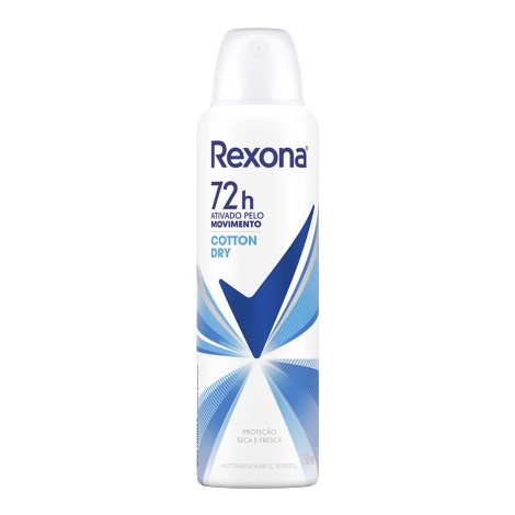 DESOD REXONA AERO 150ML FEM COTTON