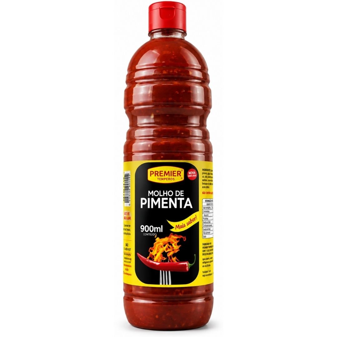 MOLHO DE PIMENTA 900 ML PREMIER