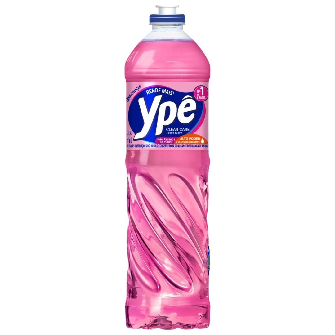YPE DETERGENTE 500ML CLEAR CARE
