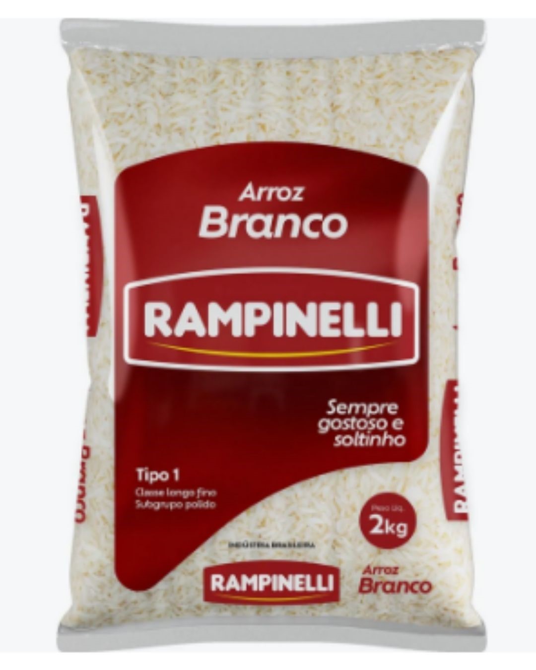 ARROZ TIPO 1 RAMPINELLI 2 KG BRANCO