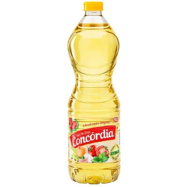 OLEO DE SOJA PET 900 ML CONCORDIA