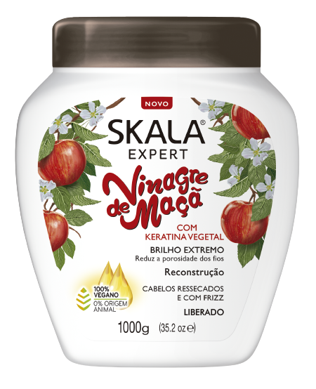 CREME PENTEAR SKALA 1KG VINAGRE DE MAÇÃ