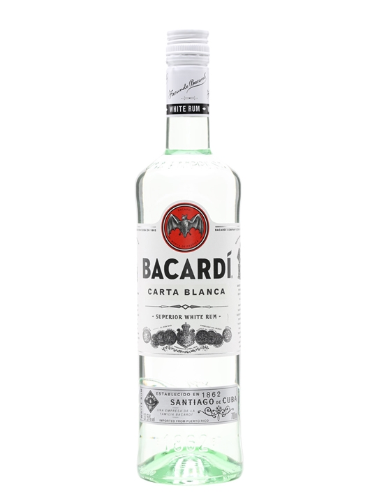 RUM BACARDI SUPERIOR CARTA BLANCA 980 ML