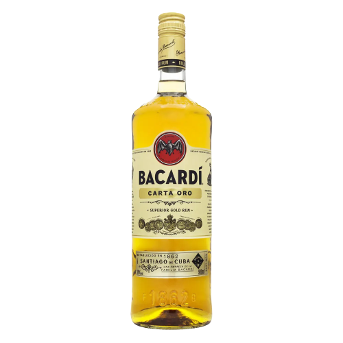 RUM BACARDI SUPERIOR CARTA ORO 980 ML