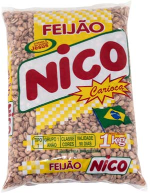 FEIJAO CARIOCA TP 1 NICO 1 KG