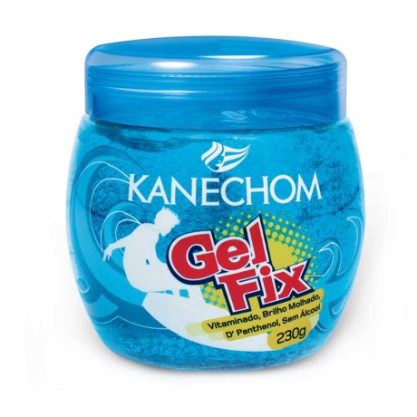 GEL PARA CABELO 230 G KANECHOM AZUL