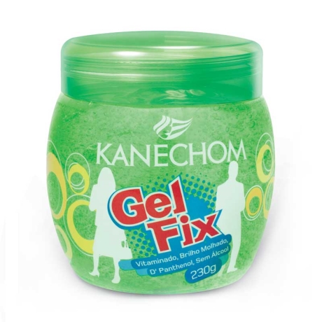 GEL PARA CABELO 230 G KANECHOM VERDE
