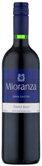 VINHO MIORANZA TINTO DE MESA SECO 750 ML