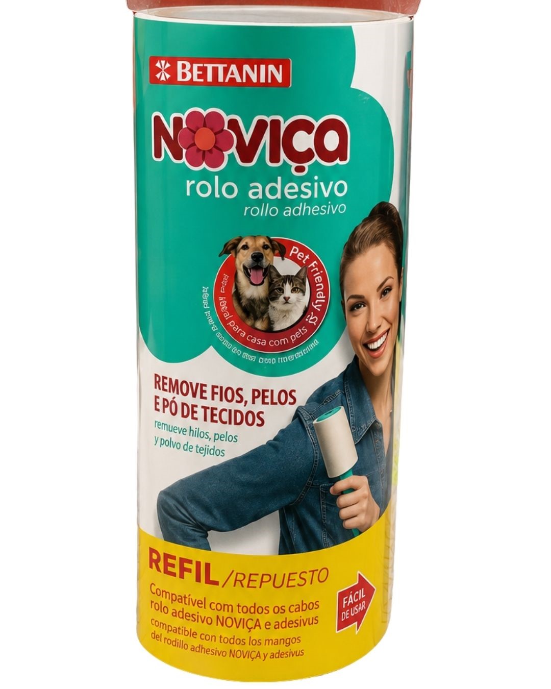 BT ROLO ADESIVO REFIL NOVICA BT202