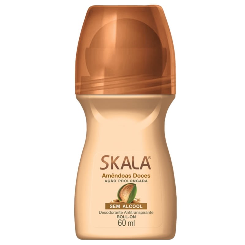 DESOD ROLON SKALA 60ML AMENDOAS DOCES
