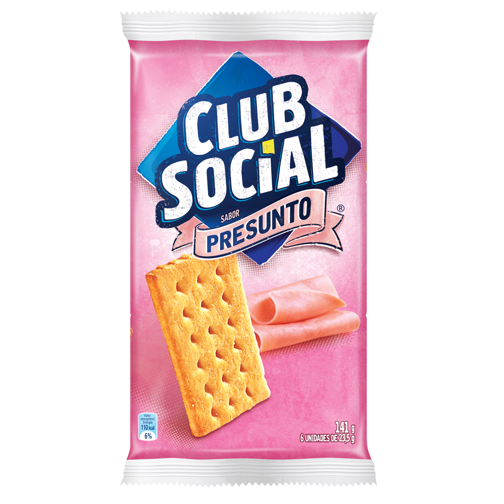 BISCOITO CLUB SOCIAL PRESUNTO 141 G