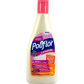 LUSTRA MOVEIS POLIFLOR LAVANDA 200 ML