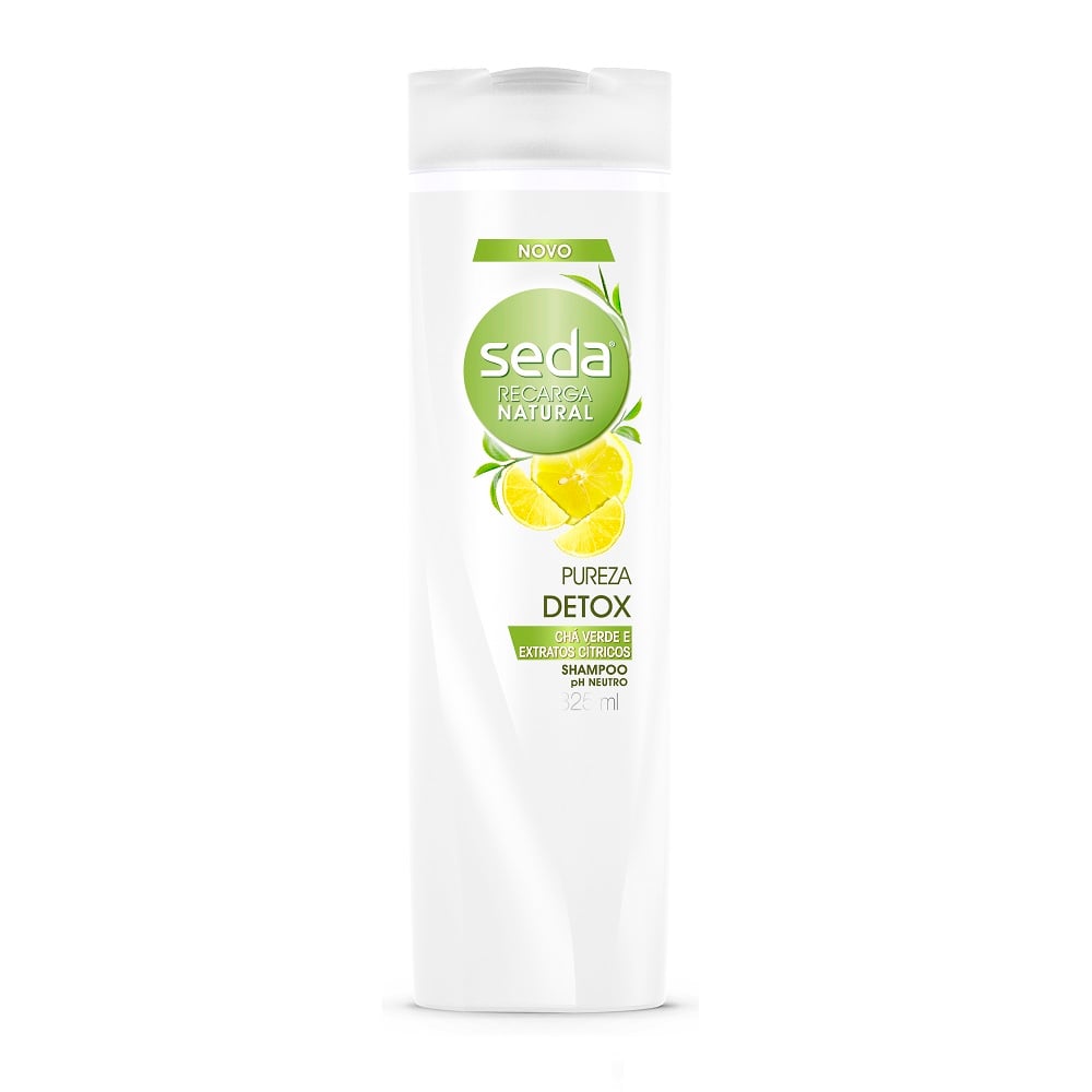 SHAMPOO SEDA 325ML PUREZA DETOX