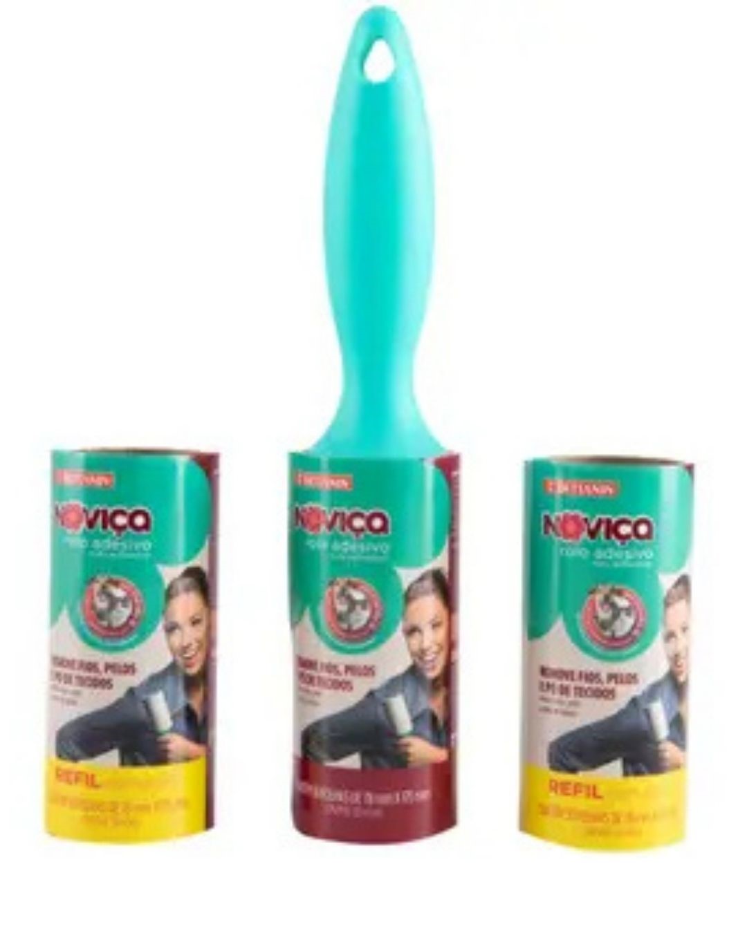 BT ROLO ADESIVO + 2 REFIS NOVICA BT203