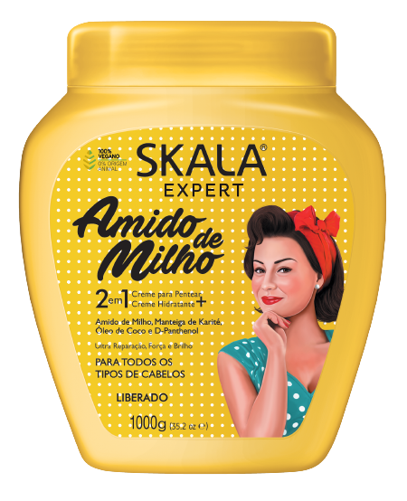 CREME PENTEAR SKALA 1KG AMIDO DE MILHO