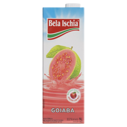 SUCO NECTAR 1 L TP GOIABA BELA ISCHIA