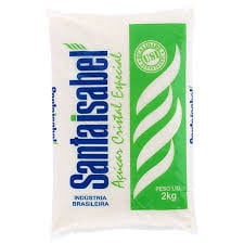 ACUCAR CRISTAL SANTA ISABEL 2 KG