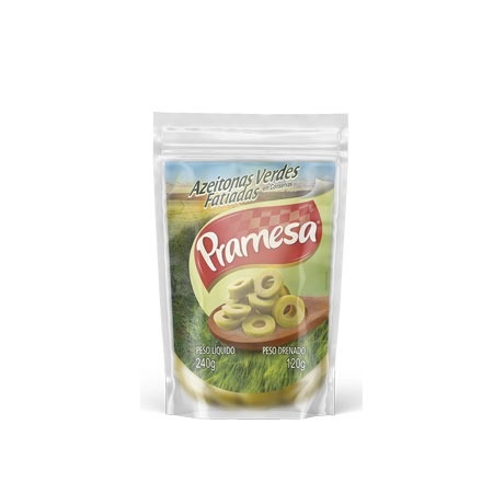 AZEITONA FATIADA SACHE 120 G PRAMESA