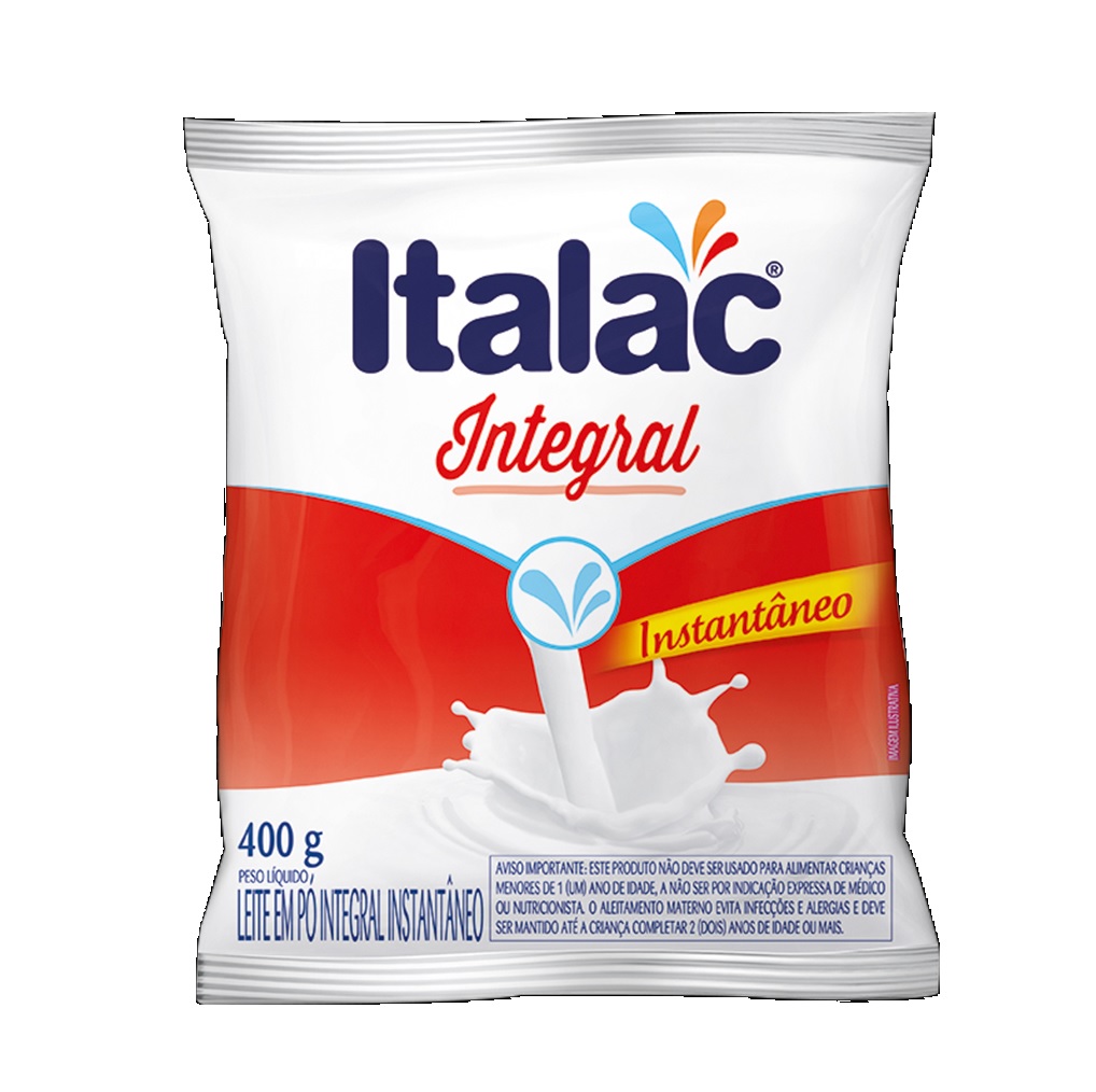 LEITE EM PO INTEG INSTANT 400 G ITALAC