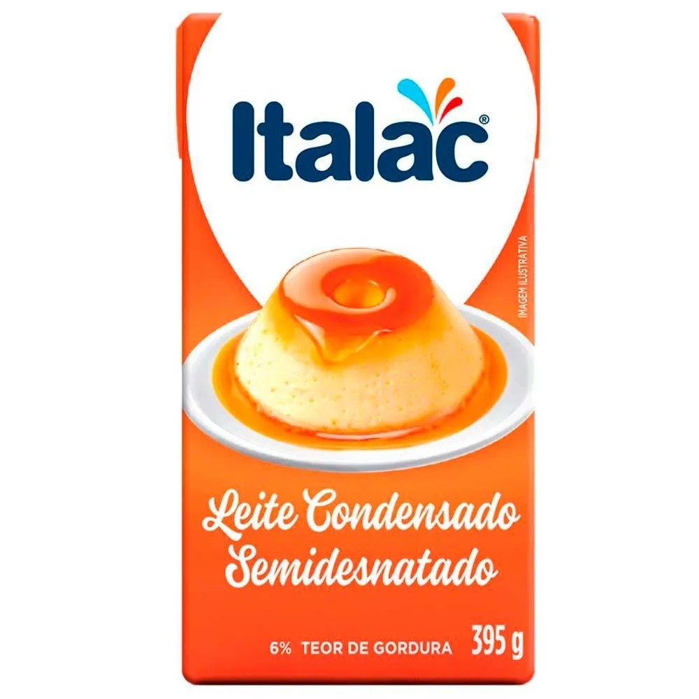 LEITE CONDENSADO TP ITALAC 395 G SEMI