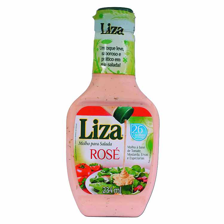 MOLHO SALADA ROSE 234 G LIZA
