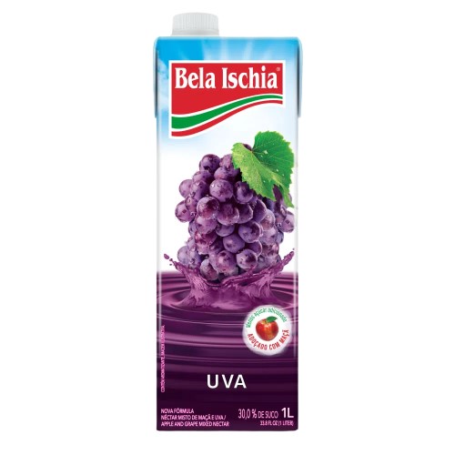 SUCO NECTAR 1 L TP UVA BELA ISCHIA