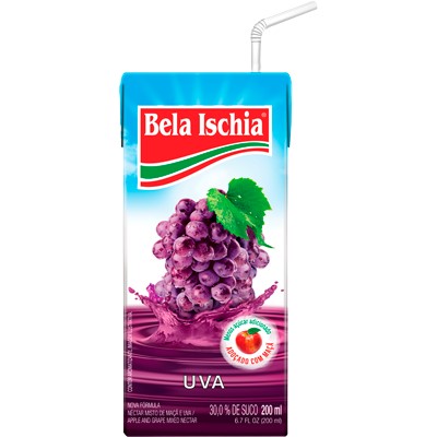 SUCO NECTAR 200 ML TP UVA BELA ISCHIA