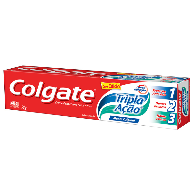 CREME DENTAL 90 G COLGATE TRIPLA ACAO