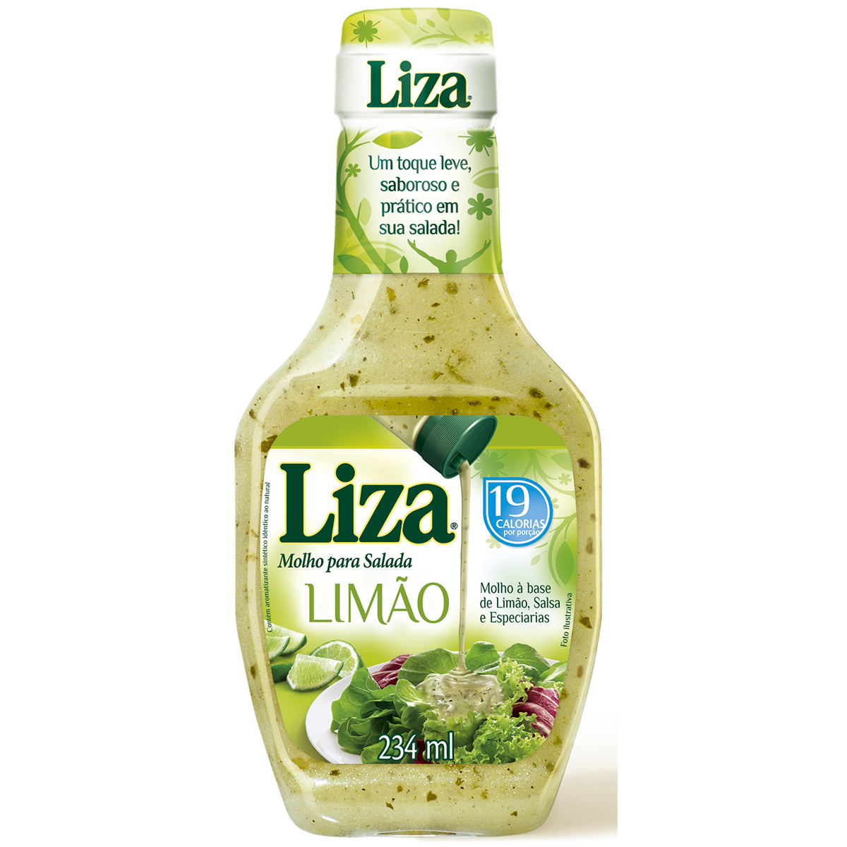 MOLHO SALADA LIMAO 234G LIZA