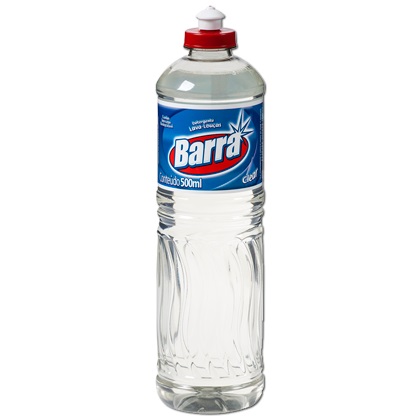 DETERGENTE 500ML BARRA CLEAR