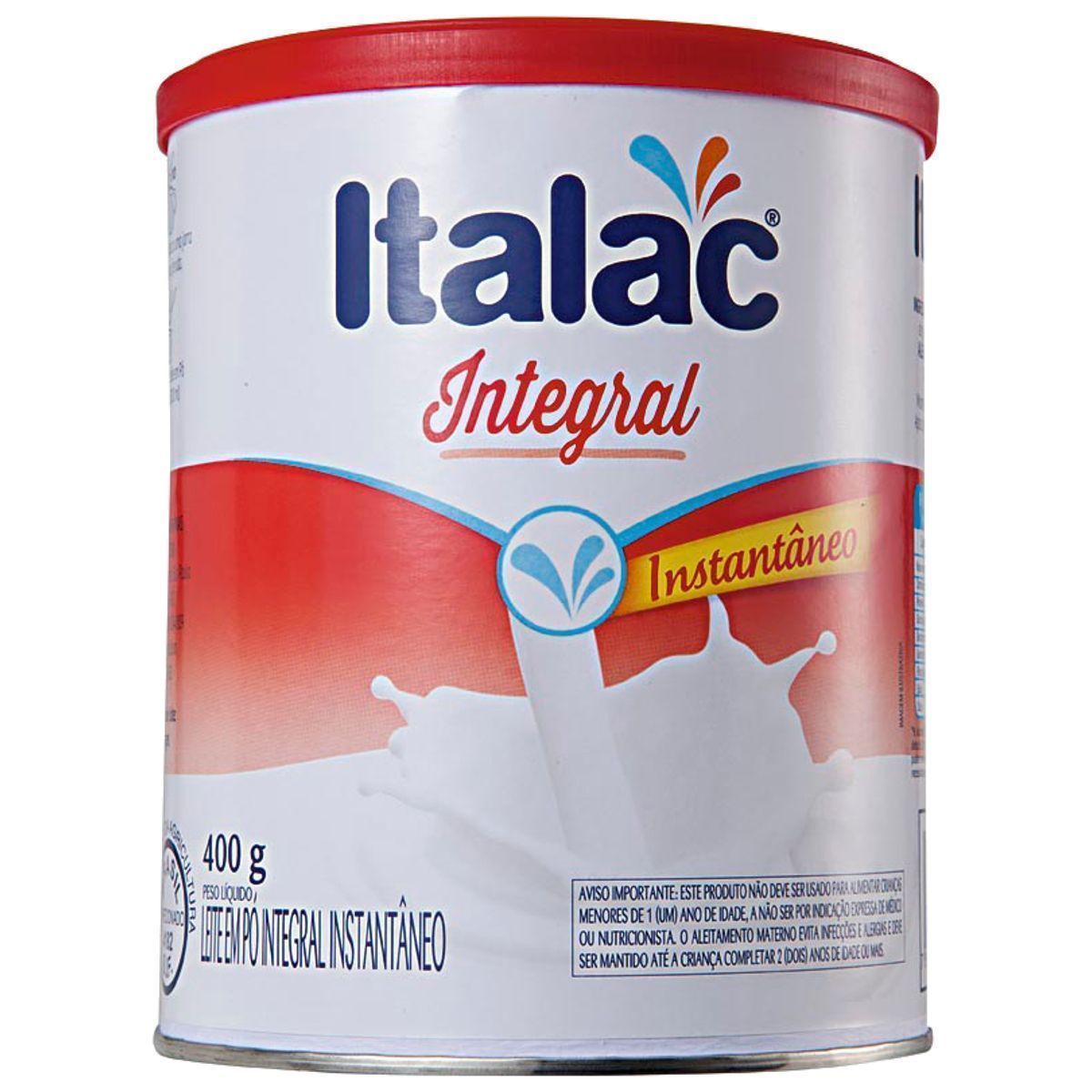 LEITE EM PO INT. INST. LATA 400 G ITALAC