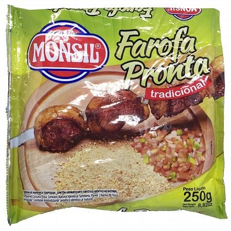 FAROFA PRONTA 250 G MONSIL