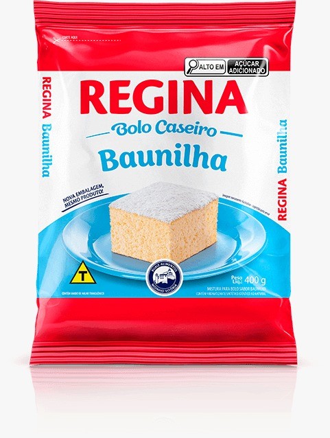 BZ MIST BOLO REGINA 400 G BAUNILHA