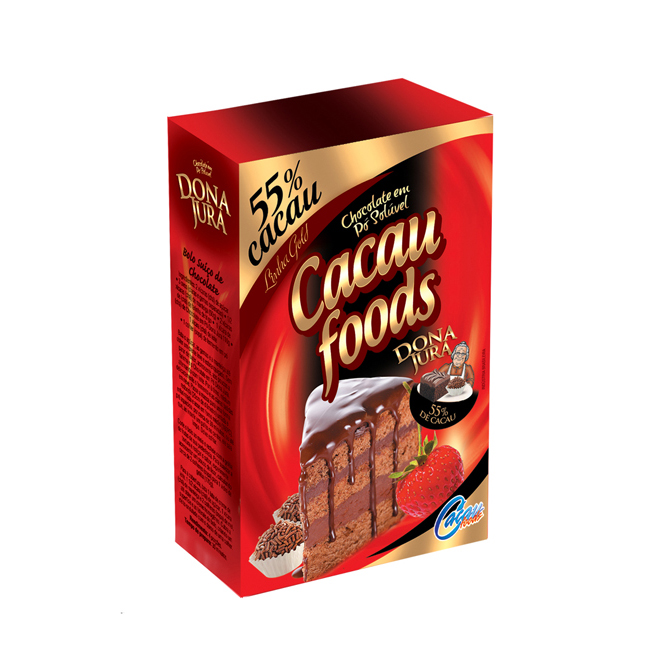 CHOCOLATE PÓ SOLÚVEL 55% CACAU 200 G