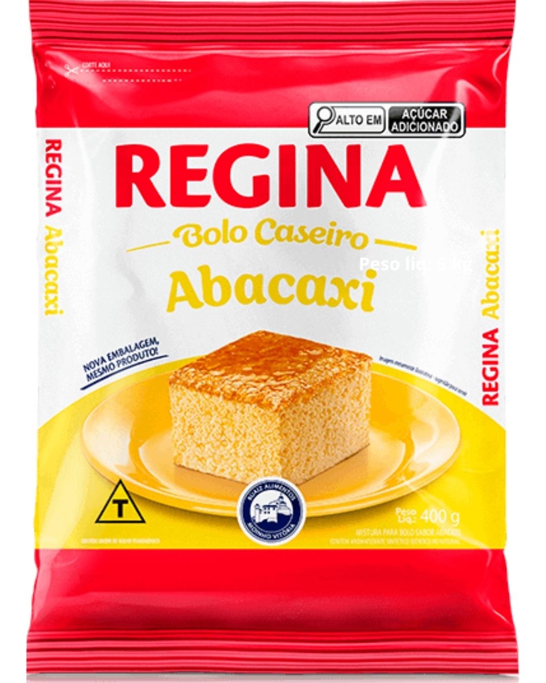 BZ MIST BOLO REGINA 400 G LARANJA