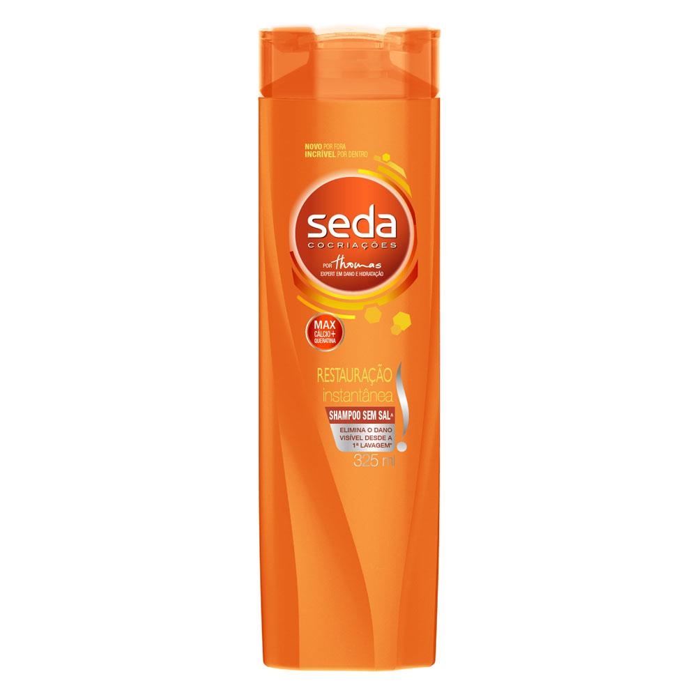 SHAMPOO SEDA 325ML RESTAURACAO INST