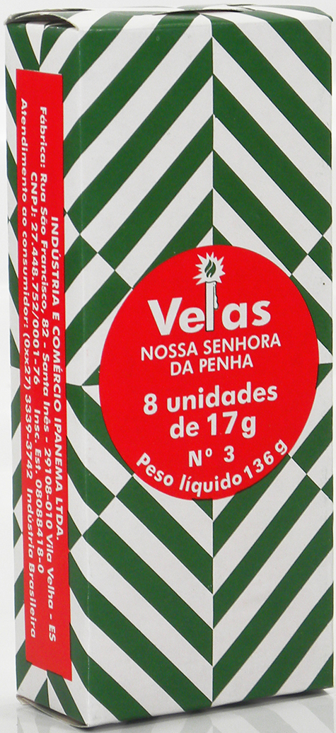 VELA NOS SRA DA PENHA BRANCA CART N°3