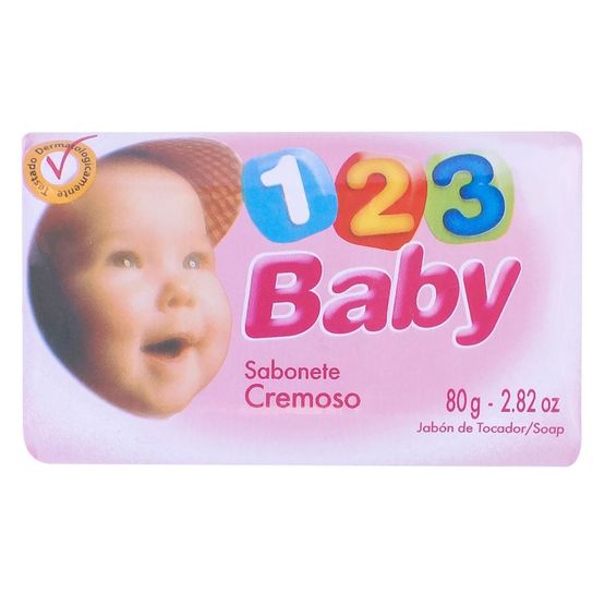 SABONETE BABY ROSA 80 G