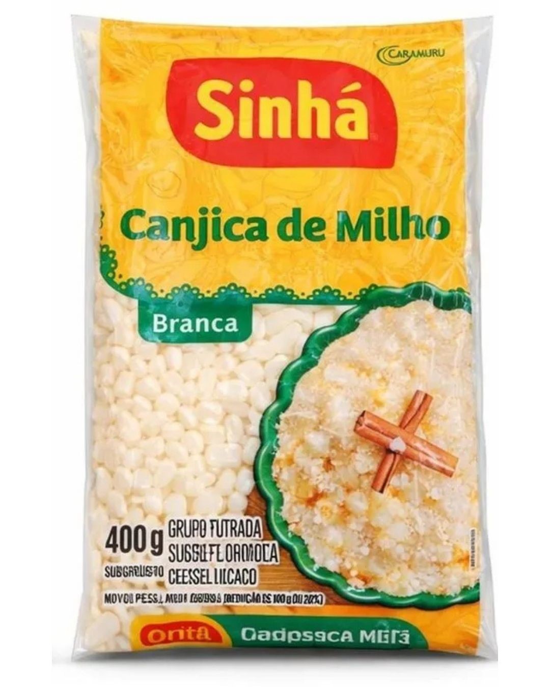 CANJICA BRANCA SINHA 400G
