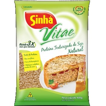PROTEINA TEXT. DE SOJA SINHA NATURA 400G