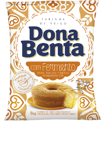 JM FARINHA DE TRIGO D.BENTA C/FERM 1 KG 