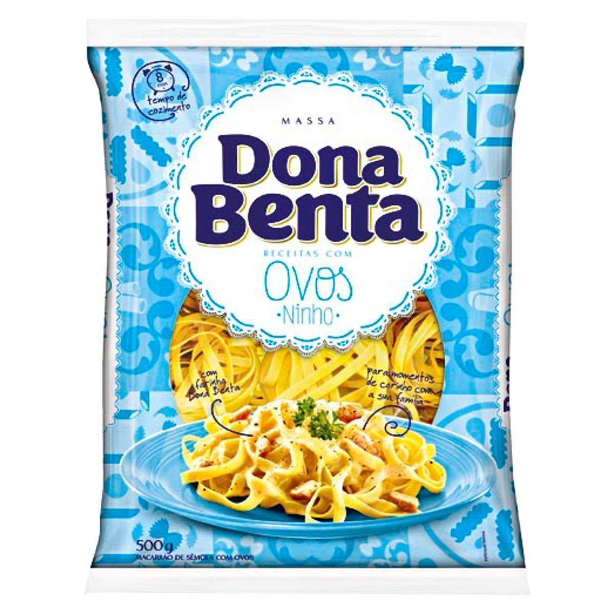 JM MAC. D.BENTA NINHO OVO 500 G 
