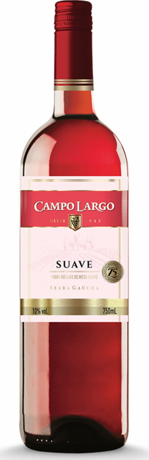 CL VINHO CAMPO LARGO ROSE SUAVE 750 ML