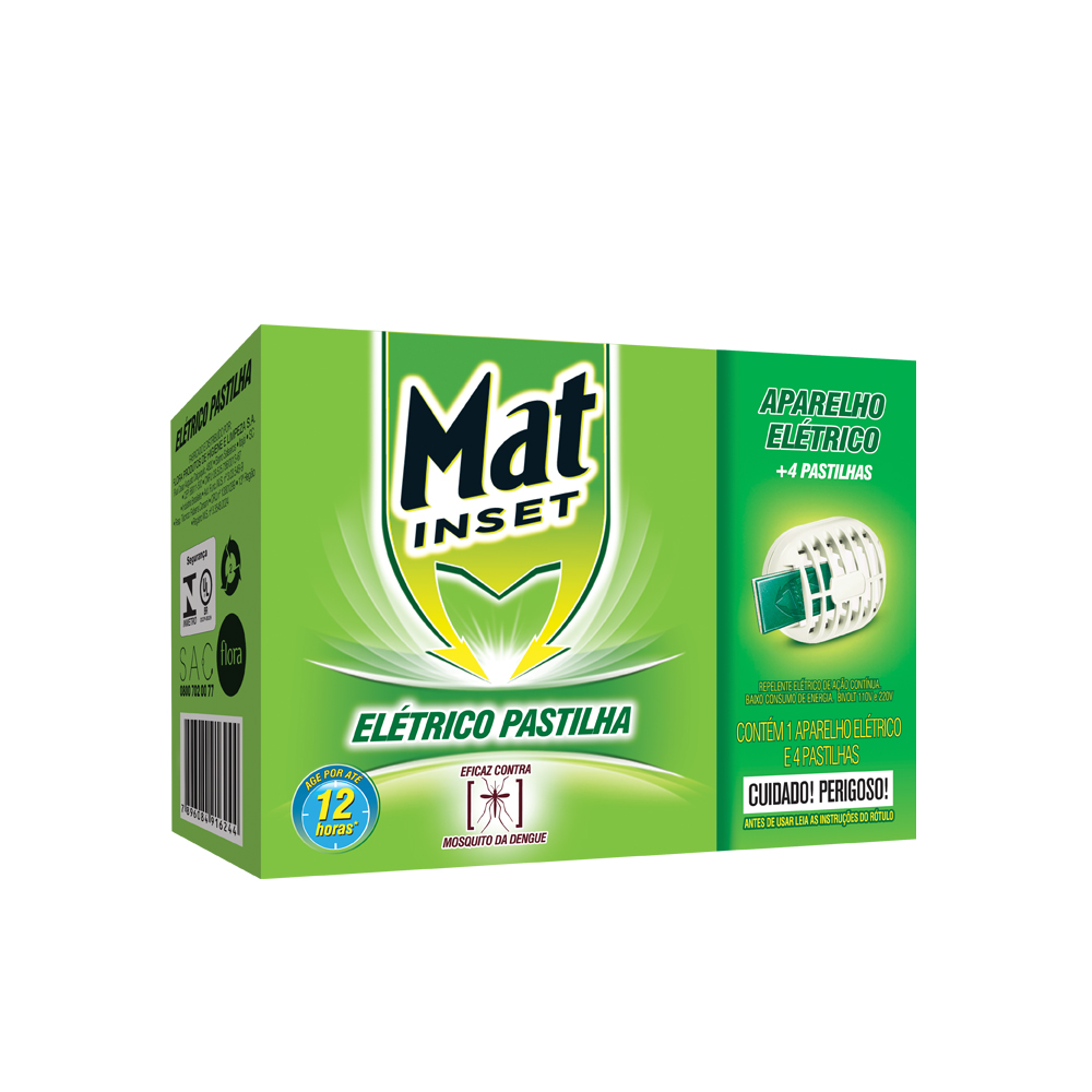FL INSETICIDA MAT APAR SIMPLES + REF PAS