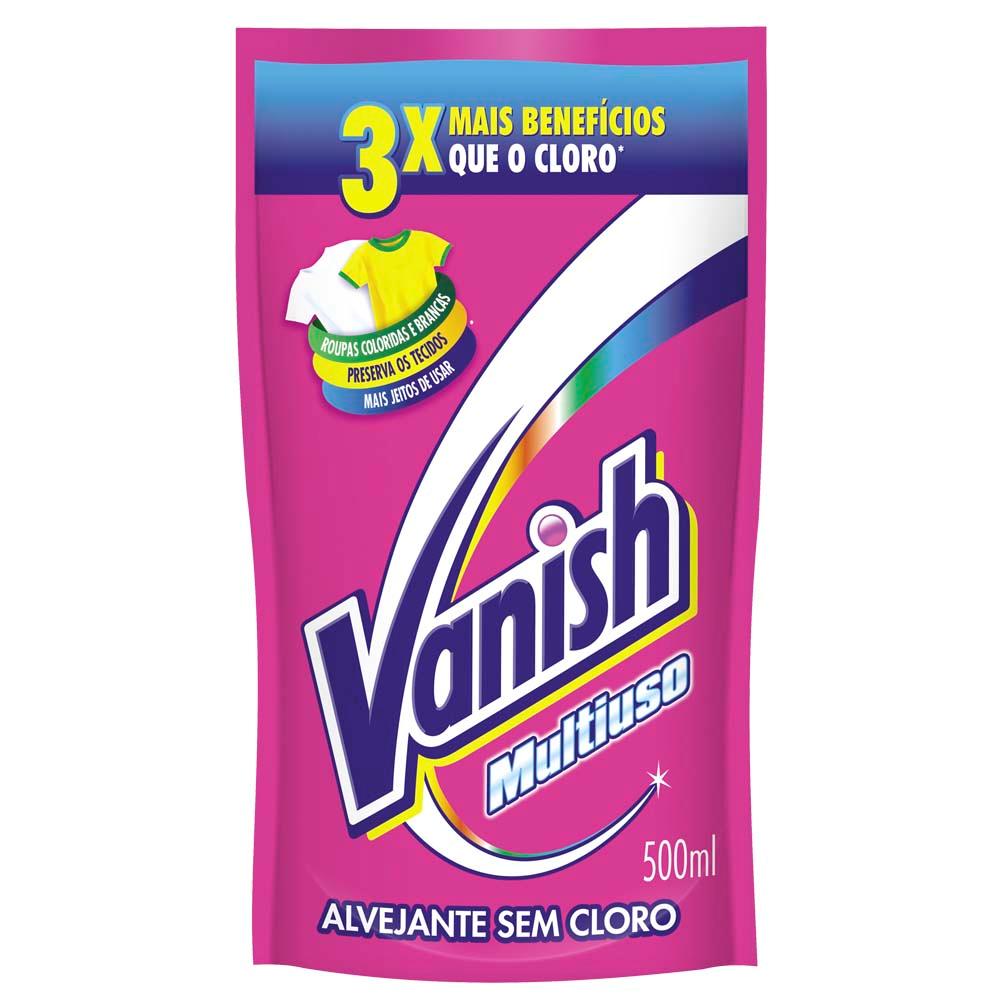 TIRA MANCHA VANISH S/CLORO 500 ML REFIL
